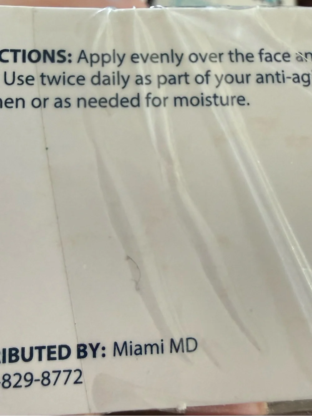 3 MiamiMD (Miami MD) Age Defying Lift & Firm Cream For Neck And Face Sealed New